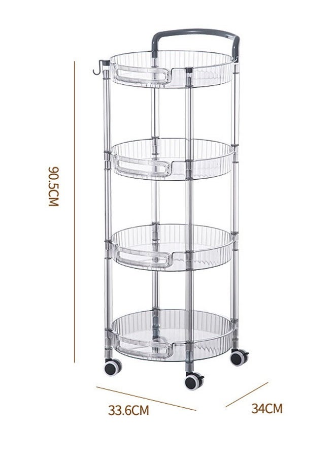 NKX 4 Layered Floor-standing Kitchen Fruit and Vegetable Storage Rack  - Image 2