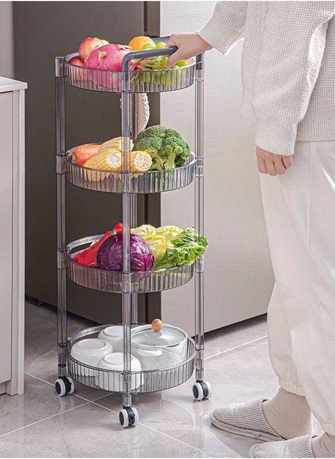 NKX 4 Layered Floor-standing Kitchen Fruit and Vegetable Storage Rack  - Image 3