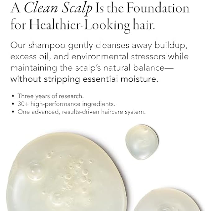 Caldera + Lab THE SHAMPOO | MEN'S SHAMPOO FOR HEALTHY HAIR, SULFATE-FREE DAILY CLEANSER, DERMATOLOGICALLY TESTED - ALL HAIR TYPES - Image 3