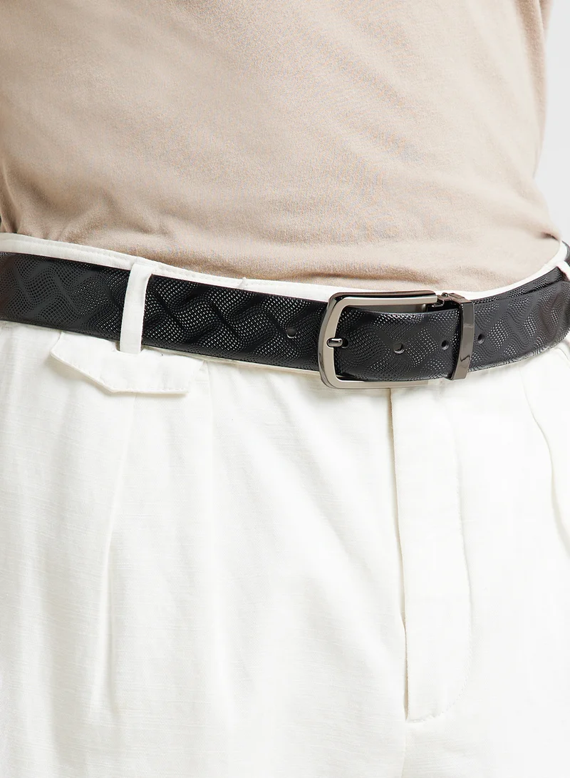 Robert Wood Genuine Leather 35Mm Resizable Formal Belt