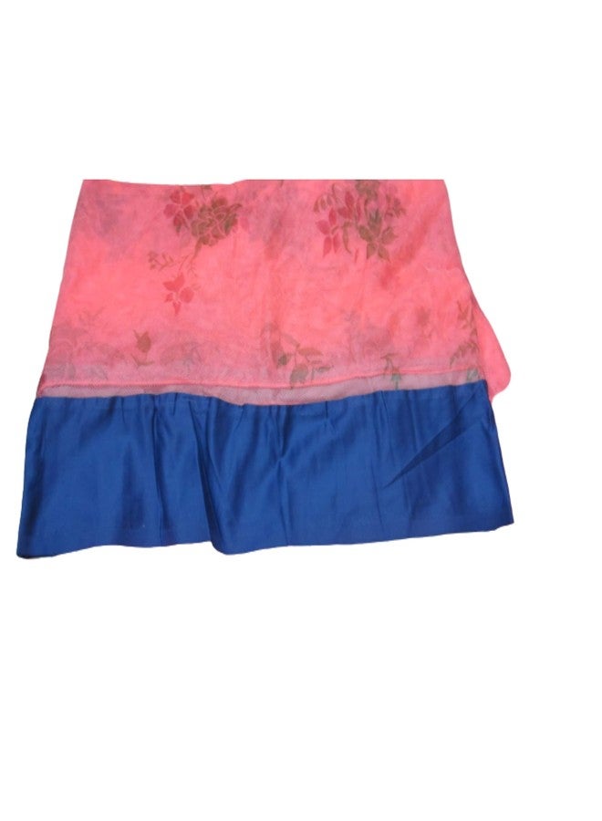 SXK Mosquito net Cotton Printed Double Bed for Mosquito Protection,Room Décor, 6x7Ft.Pink - Image 3