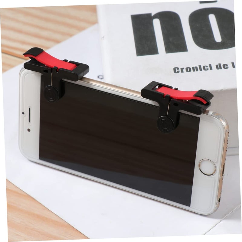 Red Mobile Gaming Joystick with Call Buttons for Chicken Eating Artifact Game - Image 5