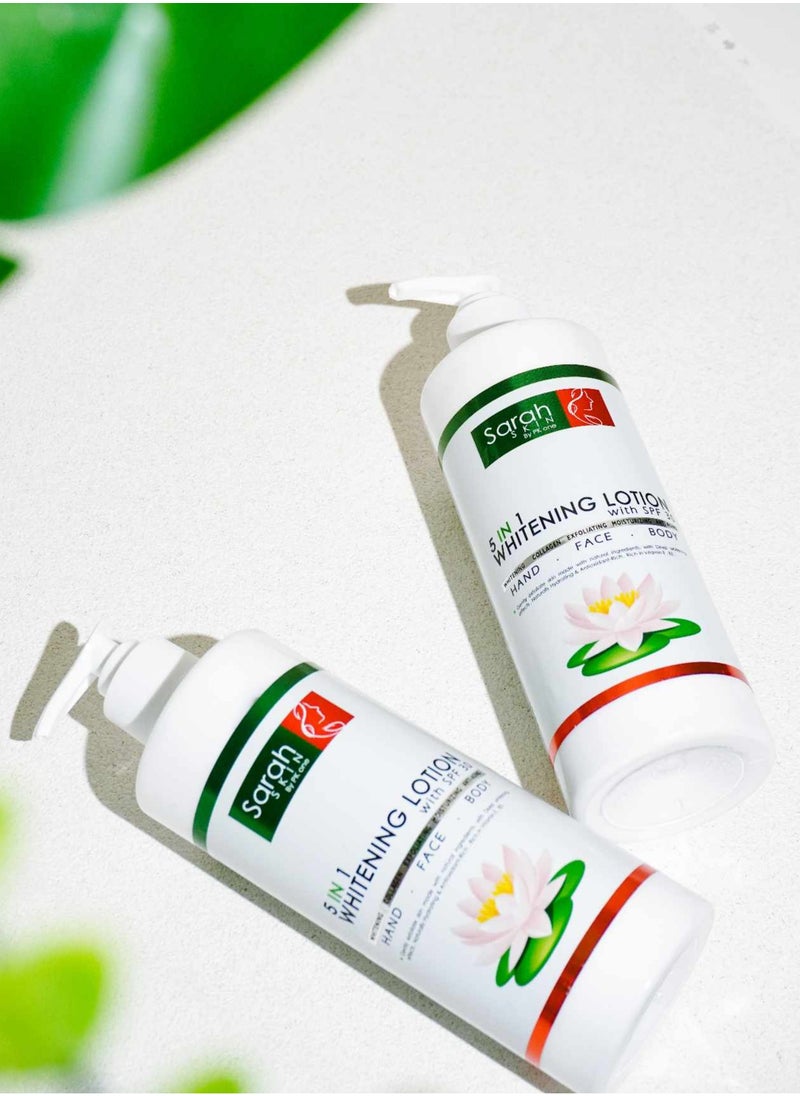 Sarah Skin 5in1 WHITENING LOTION with SPF30  - Image 2