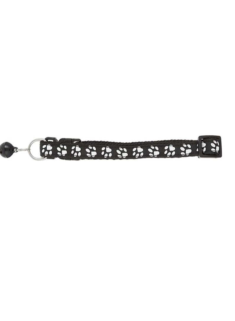 Cool Baby COOLBABY Adjustable Cat Collar Cute Pet With Removable Bell For Cats Small Dogs Black - Image 4