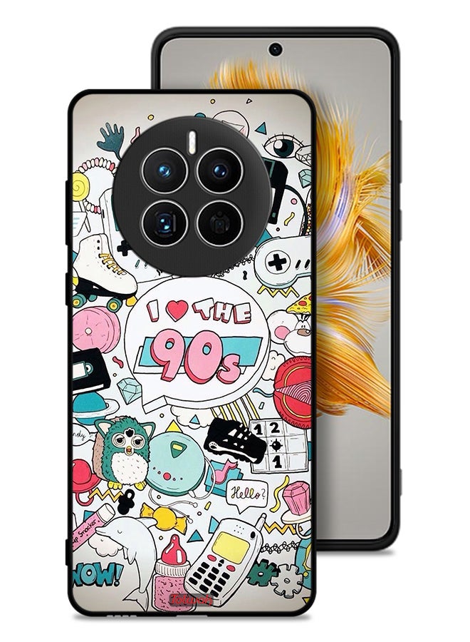 Tolwak Huawei Mate 50 Protective Case Cover I Love The 90s - Image 1