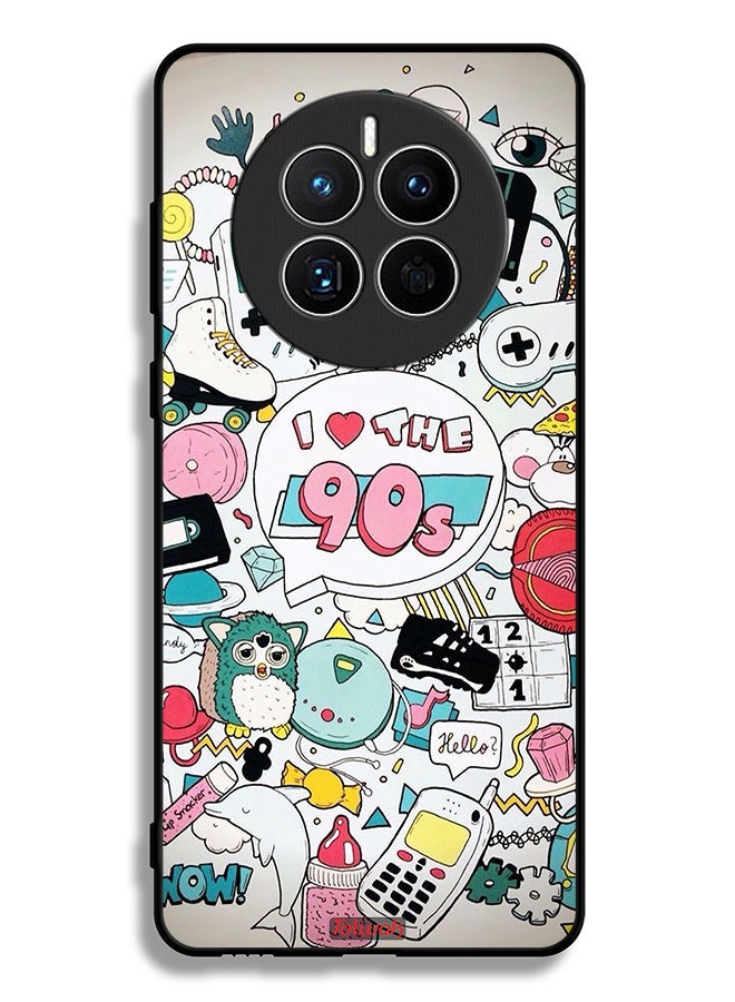 Tolwak Huawei Mate 50 Protective Case Cover I Love The 90s - Image 2