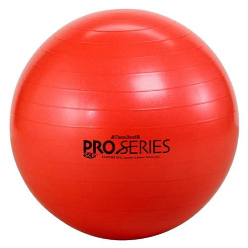 TheraBand Thera-Band Standard Exercise Balls - Red, 21" (55cm) - Image 1