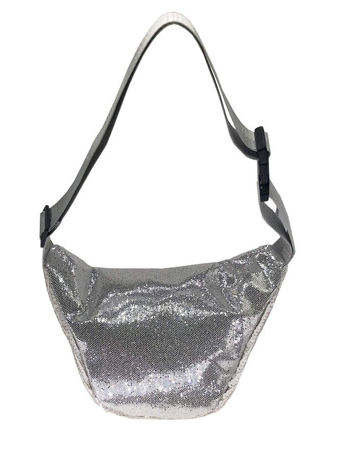 حقيبة خصر مزينة بالترتر قابلة للعكس بتصميم يونيكورن للنساء والفتيات والفتيان، حقيبة كروسبودي نسائية، حقيبة صدر أو حزام - Image 5