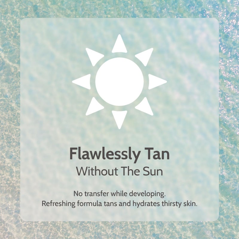 Fake Bake Foam Tanning Water Self Tanner Instant Glow with Hydrating Passion Flower Rejuvenation - Natural Looking Sunless Bronzing for Women & Men - 6.7 oz - Image 3