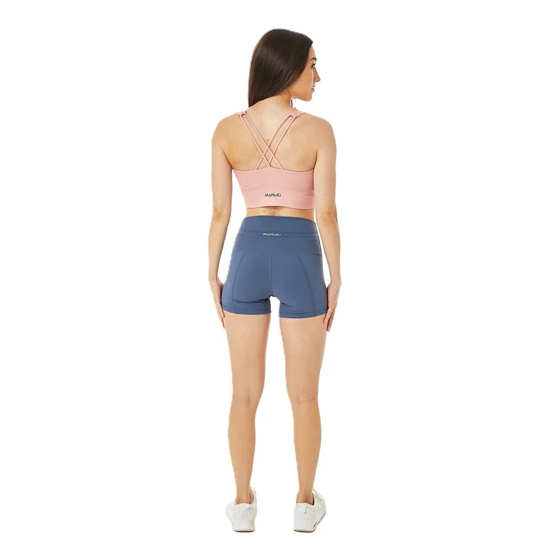 Mohuki Blue Mohuki Levi Short - Blue for Women | Best Price UAE