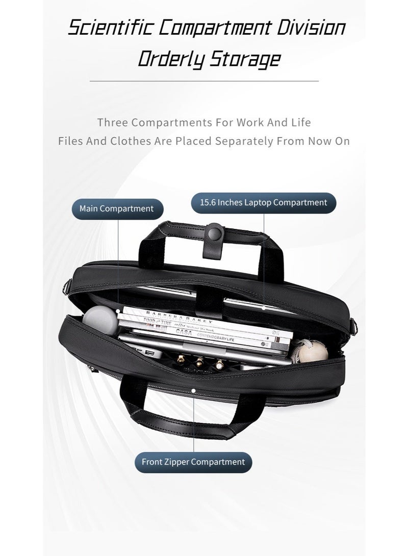 أركتيك هانتر تقدم آركتيك هانتر GWB00888 حقيبة مصممة خصيصًا للمحترفين ورجال الأعمال والطلاب. توفر هذه الحقيبة حماية مثالية لجهازك بتصميم عصري وميزات عملية تجعلها الرفيق المثالي للاستخدام اليومي. - Image 5