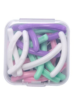 Mordely 24 pcs Curler Refills Eyelash Curler Refill Pads Silicone Rubber Curler Replacement Refills Pads for Universal Eyelash Curler with a Storage Box  - Image 1