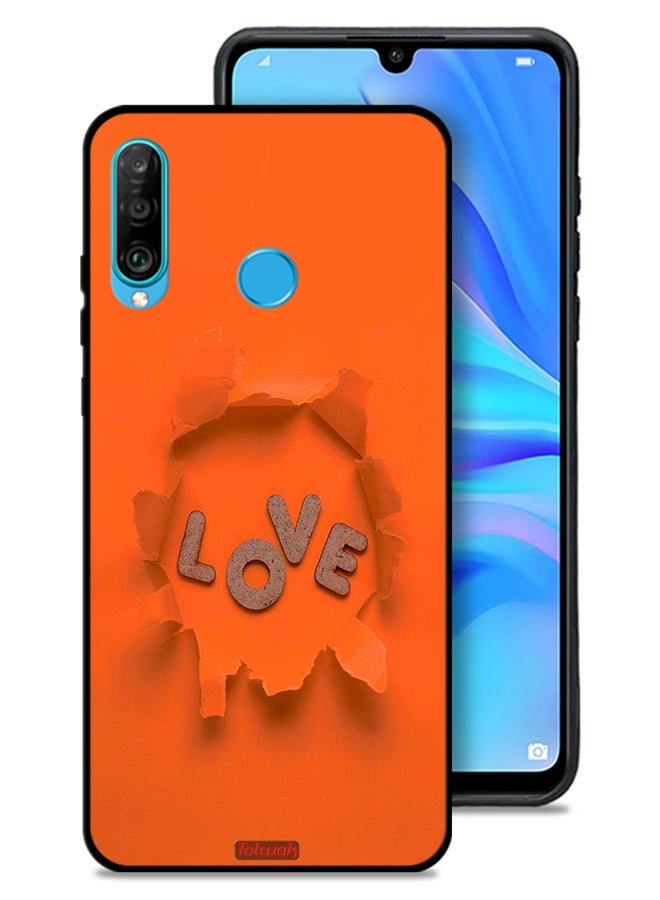 Tolwak Huawei P30 lite Protective Case Cover Love - Image 1