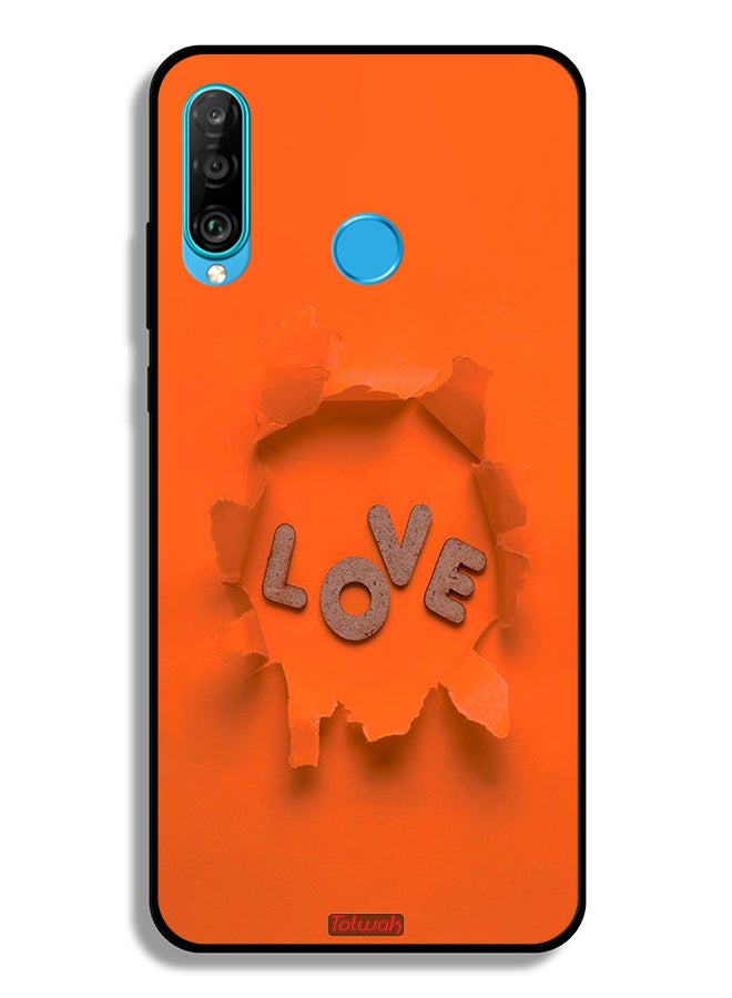 Tolwak Huawei P30 lite Protective Case Cover Love - Image 2