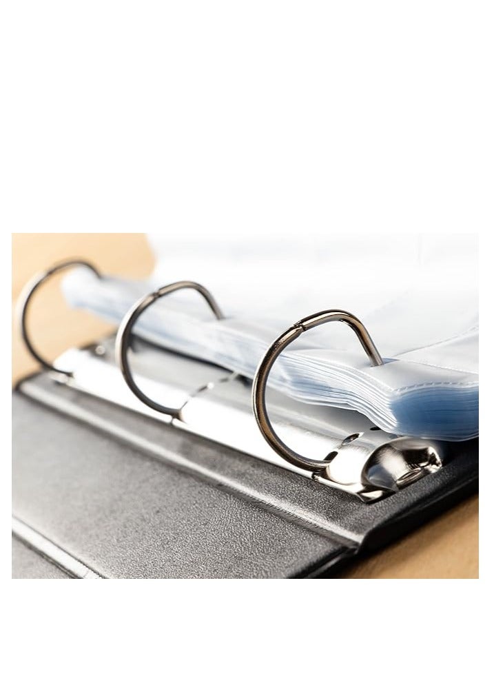 MODEST Business card Holder 600 Cards Hard Cover Black - Image 5
