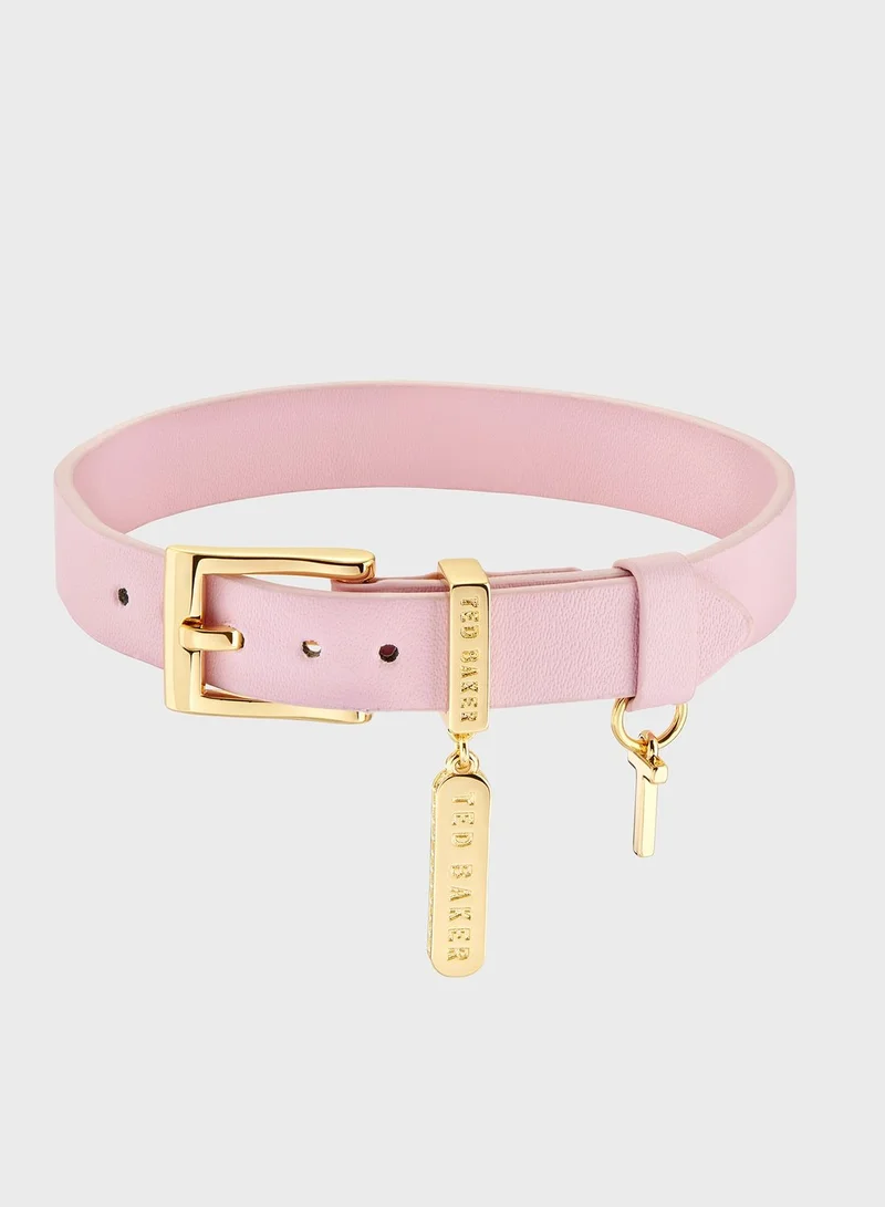 Ted Baker Brielli Buckle Up Sparkle Bar Leather Bracelet