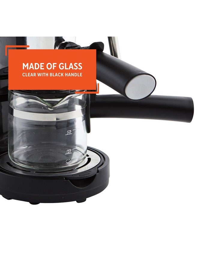 Imusa IMUSA 4cup Glass Replacement Carafe with Black Handle  - Image 3