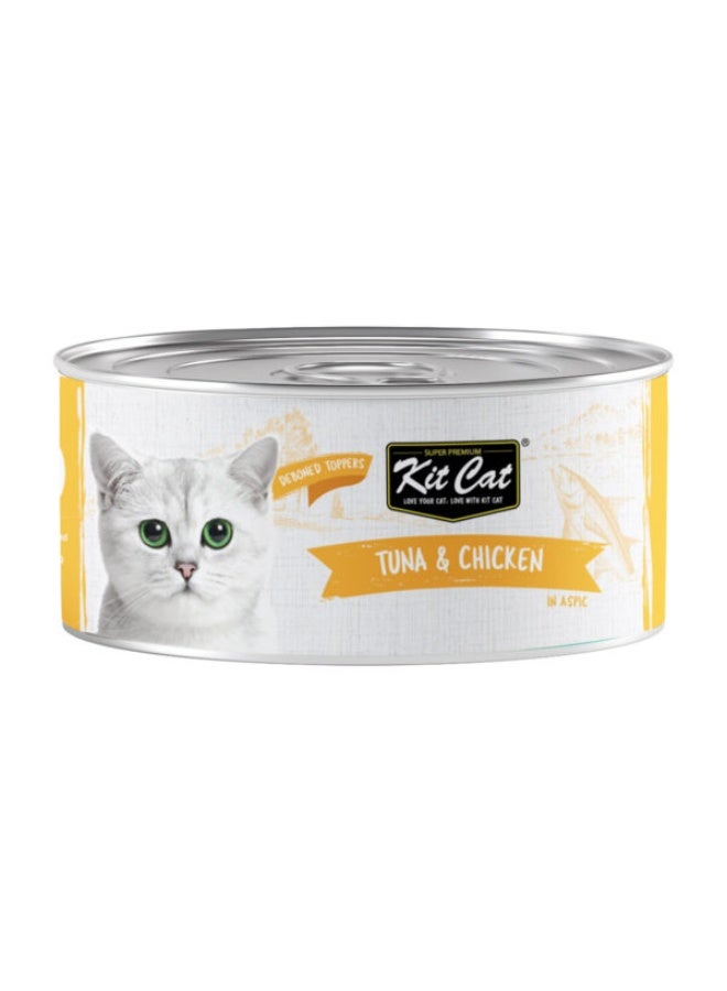 Kit Cat 5PC's Kit Cat Tuna & Chicken Wet Cat Food 80g Cans - Image 2