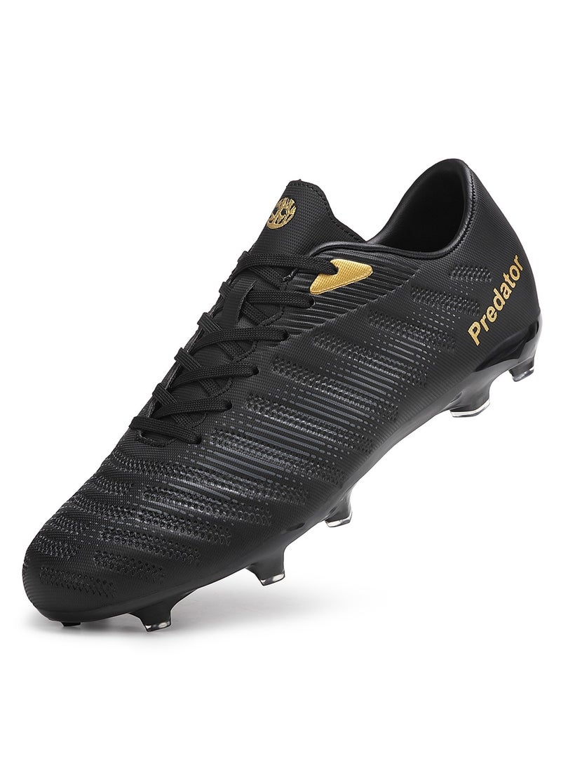 Sky View Boys Football Boots Kids Football Shoes Girls Soccer Athletics Training Shoes Teenager Outdoor Sport Shoes Sneakers for Unisex Kids - Image 1