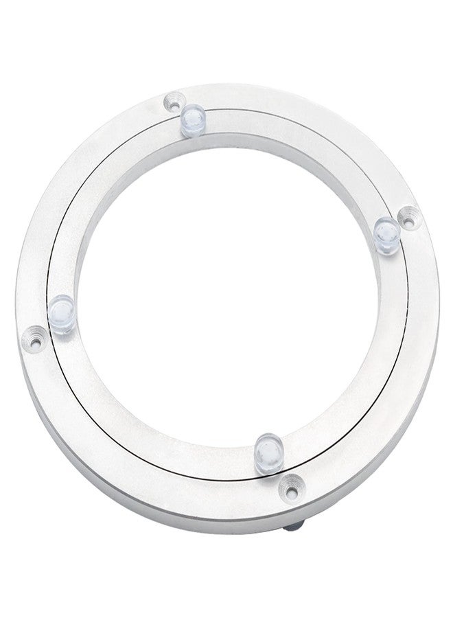 Adyoney 1Pcs 200mm / 7.87" Aluminum Alloy Lazy Susan Turntable Bearings, 8" Round Rotating Bearing Turntable Base(Base Only), for Kitchen Storage, Corner Shelves, Book Rack - Image 1