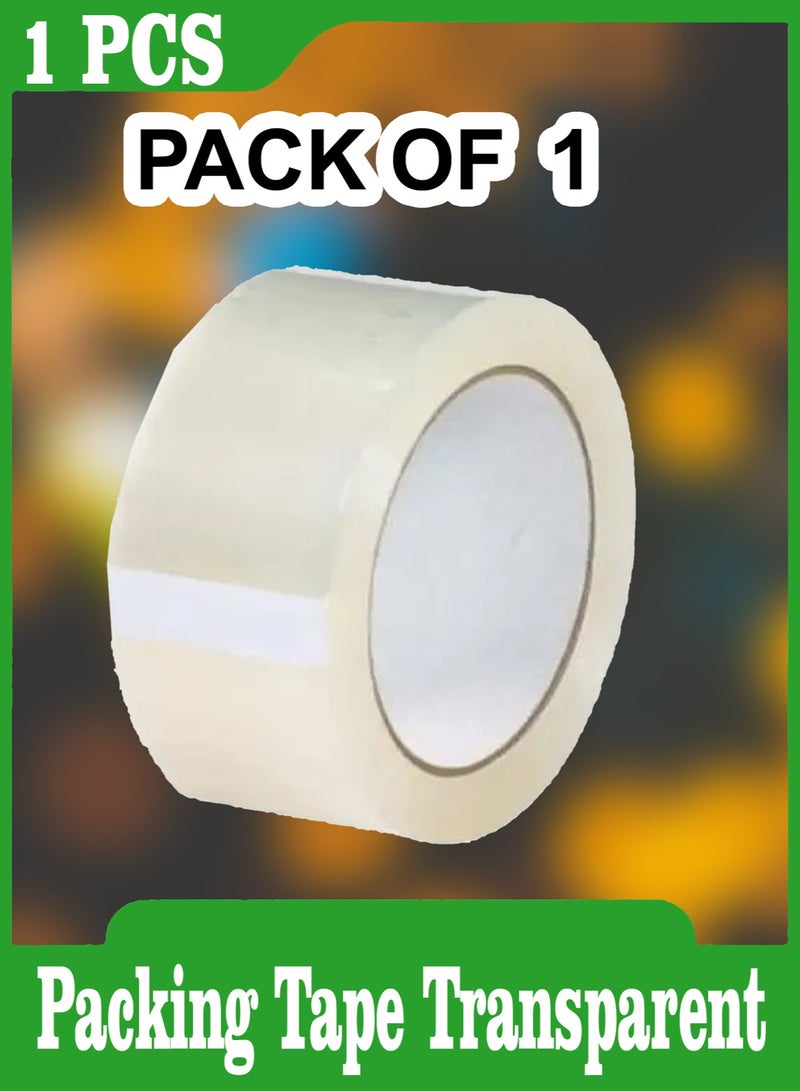 PRIMA شريط تغليف لاصق قوي شفاف 48 مم، 100 ياردة، طول كل منها 92 مترًا - Image 1