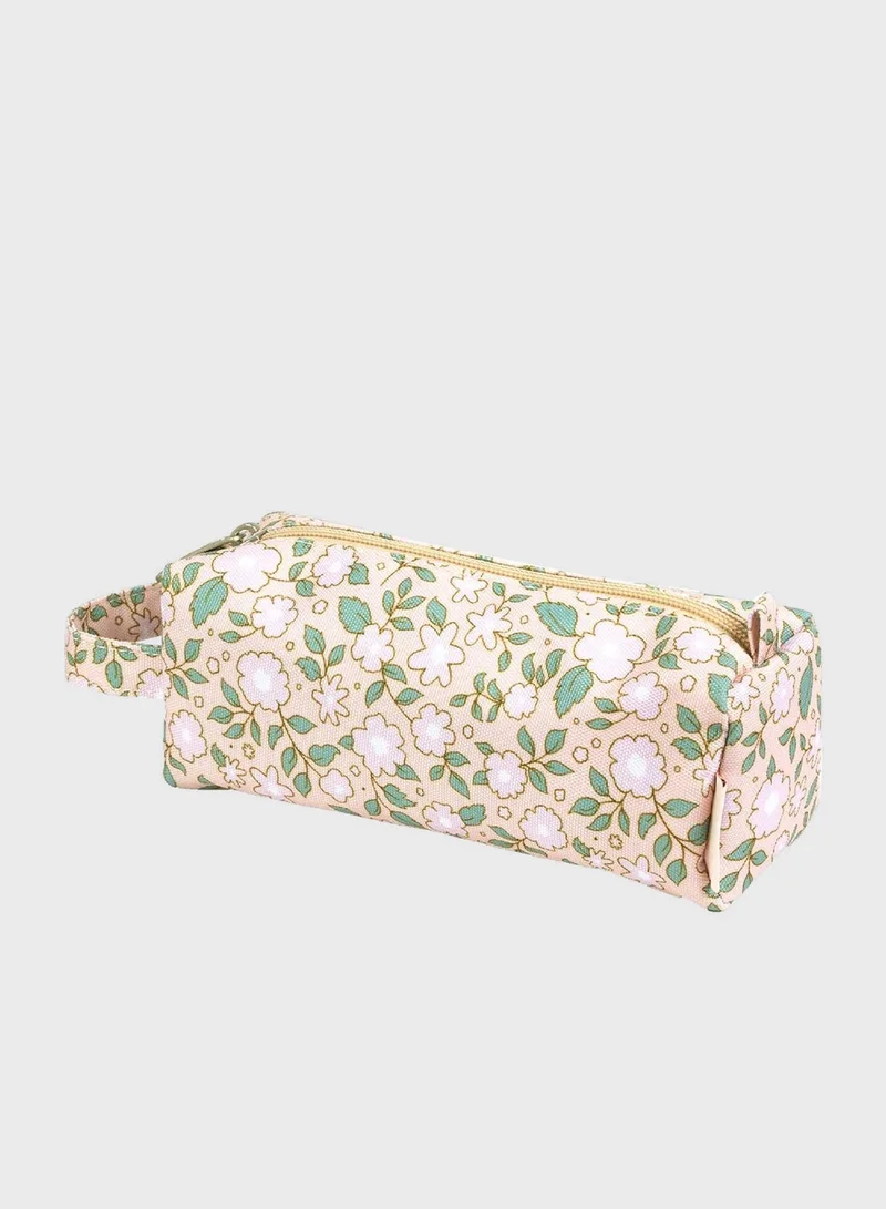 A Little Lovely Company Blossom Pink Pencil Case