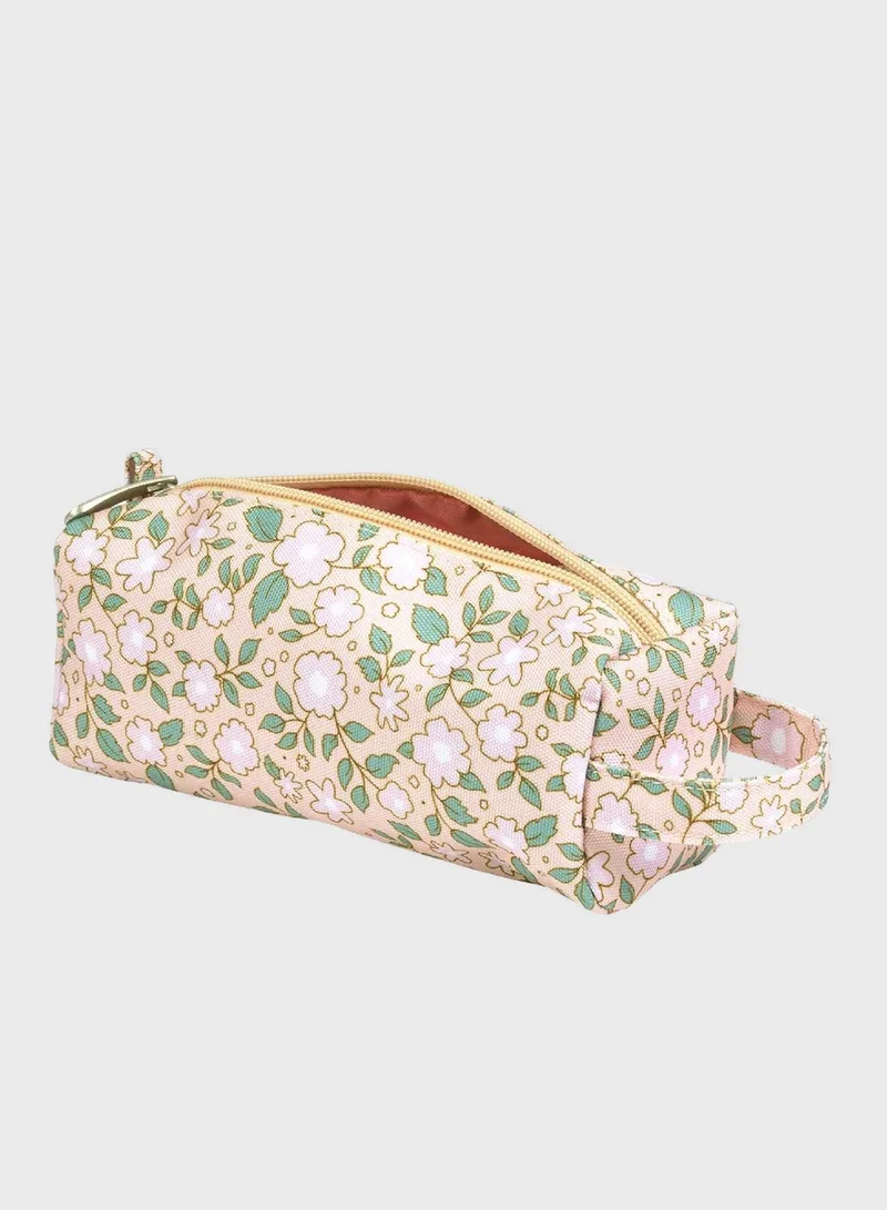 A Little Lovely Company Blossom Pink Pencil Case