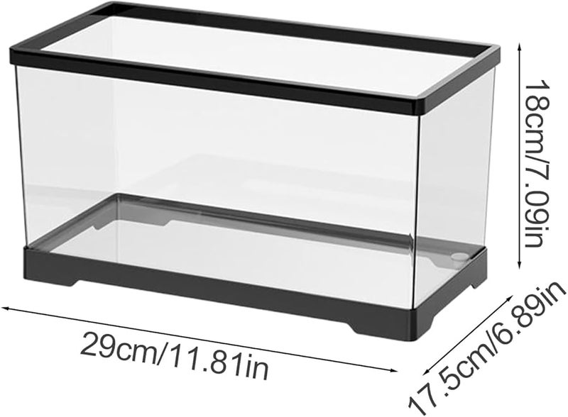حوض أسود للسلاحف مع نظام تصريف سفلي للثعابين والضفادع وسرطانات البحر - Image 5