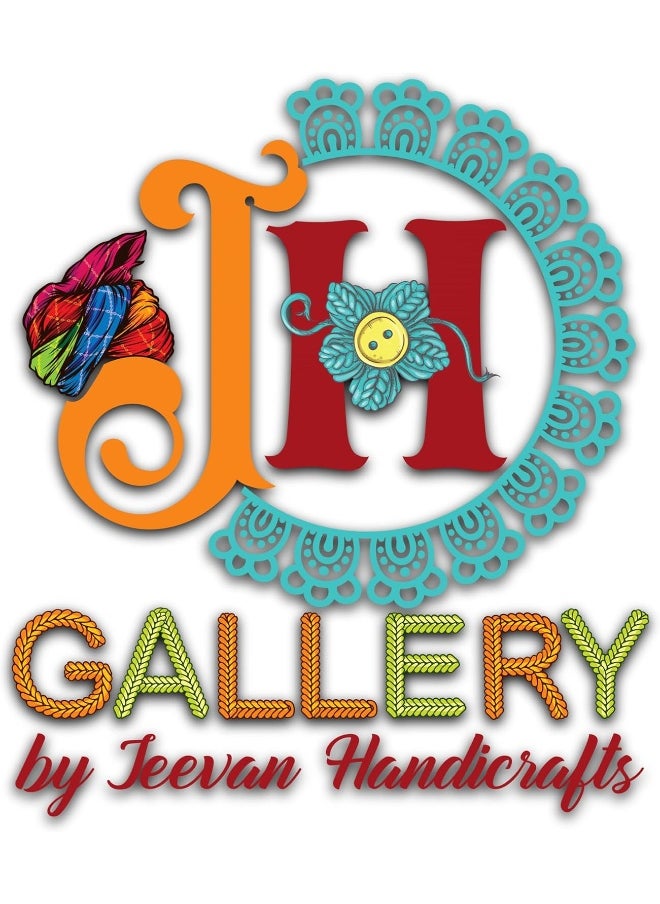 Generic - Jh Gallery Plastic Handmade Lotus Artificial Flower Gajra Wall And Door Hanging - Image 1