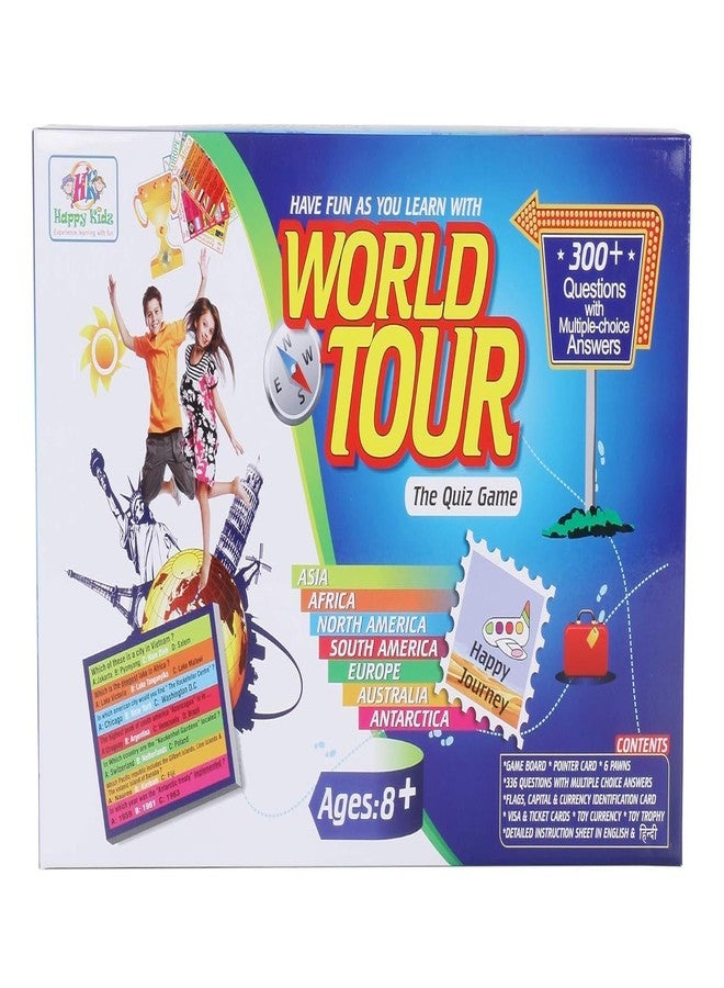 Space Enterprises Games and Toys World Tour Quiz for Fun & Educational General Knowledge for Kids - Image 1