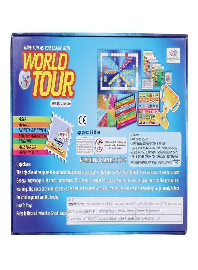 Space Enterprises Games and Toys World Tour Quiz for Fun & Educational General Knowledge for Kids - Image 4