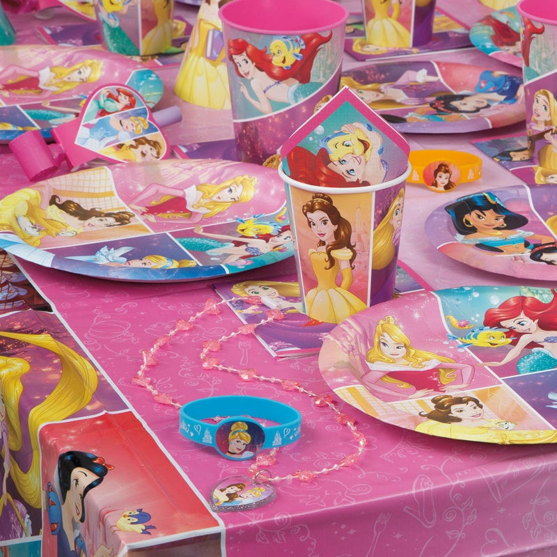 Unique Plastic Disney Princess Table Cover 54" x 84", 1 Ct. - Image 2