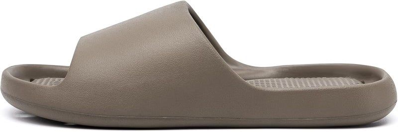 GETOEU Shower Shoes for Women and Men Massage Slide Sandals Soft Cushioned Anti-Slip Pool Slides Comfort Arch Support Quick Drying Shower Shoes with Drain Holes Bathroom Slides Slippers - Image 2