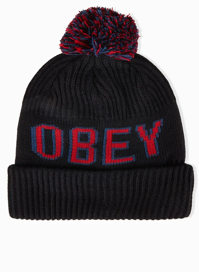 OBEY Tailgate Pom Pom Beanie