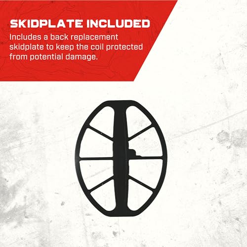 MINELAB M15 Elliptical Double-D Waterproof Smart Coil for MANTICORE Metal Detectors for Adults (Skidplate Included) - Image 5