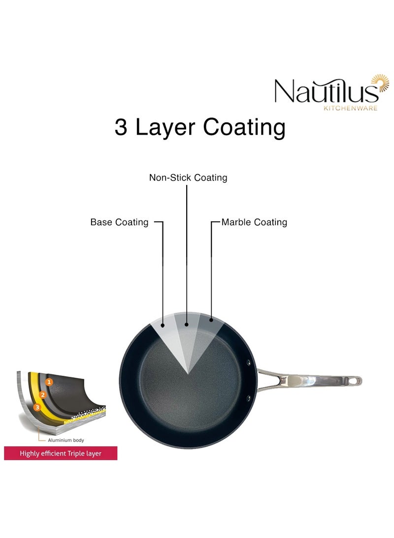 Nautilus Frypan 22cm Forged Aluminium - Image 5