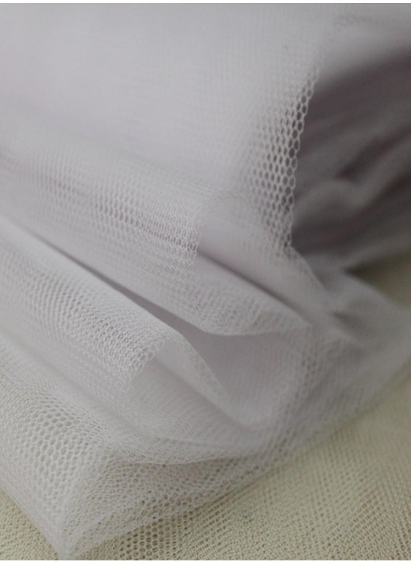 TıkTık AL TıkTık BUY Greek Tulle Fabric for Decoration and Dress (Width 2 mt, Length 1 mt) 