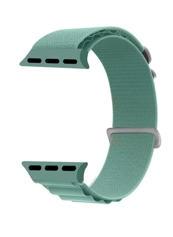 Replacement Band for Apple Watch Band 49mm 46mm 45mm 44mm - Alpine Loop Band for Women Men - Adjustable With Metal G-Hook Strap For iWatch Ultra Series SE 8/7/6/5/4/3/2/1 - Aquamarine - Image 2