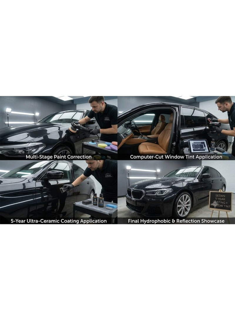 SONAX Ultimate Protection: Ceramic Coating + Full Window Tint | 5 years warranty - Image 3