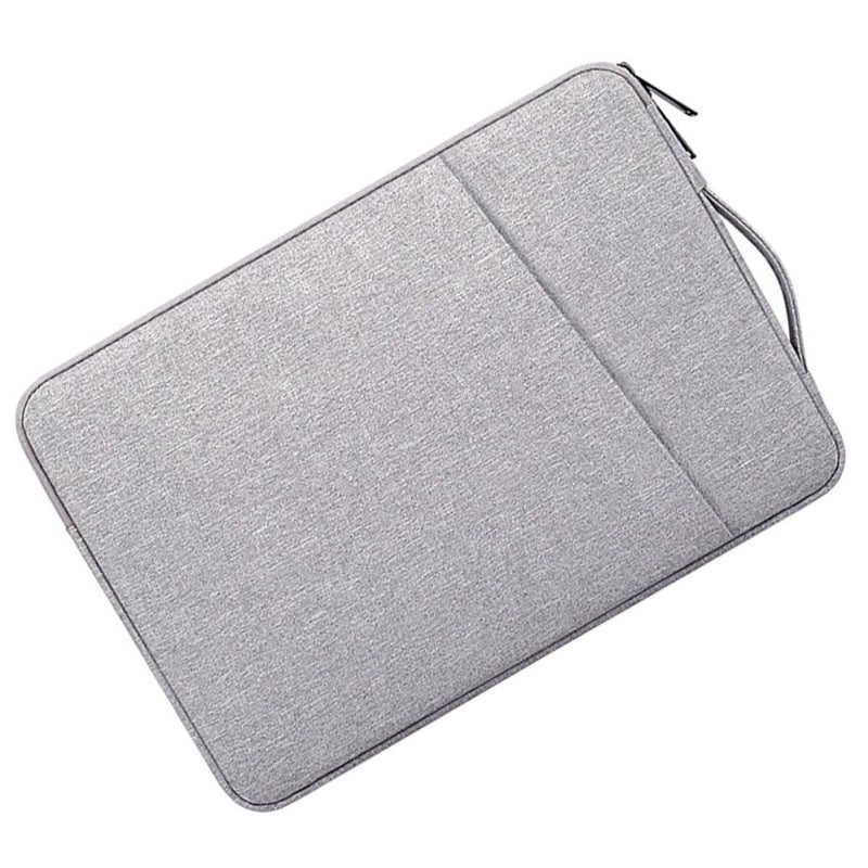 Gray Felt Laptop Sleeve for 13.3 Inch Notebook Travel Office Case 34.5x24.5x2.5cm - Image 2