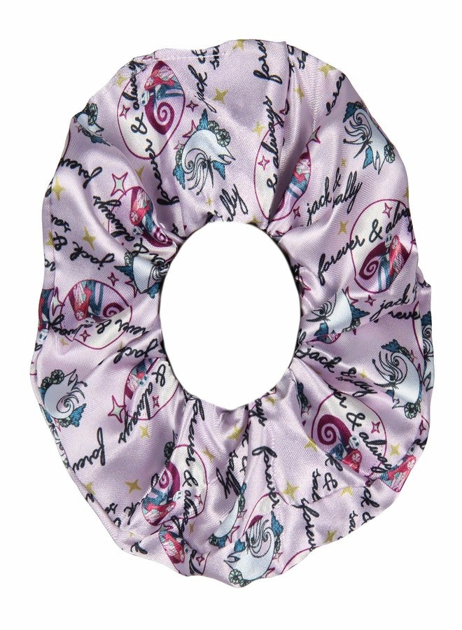 Disney The Nightmare Before Christmas Scrunchie Set Hair Ties Hair Accessories For All Hair Types 3 Piece Set | Pain-Free Removal For Braids Ponytails - Image 5