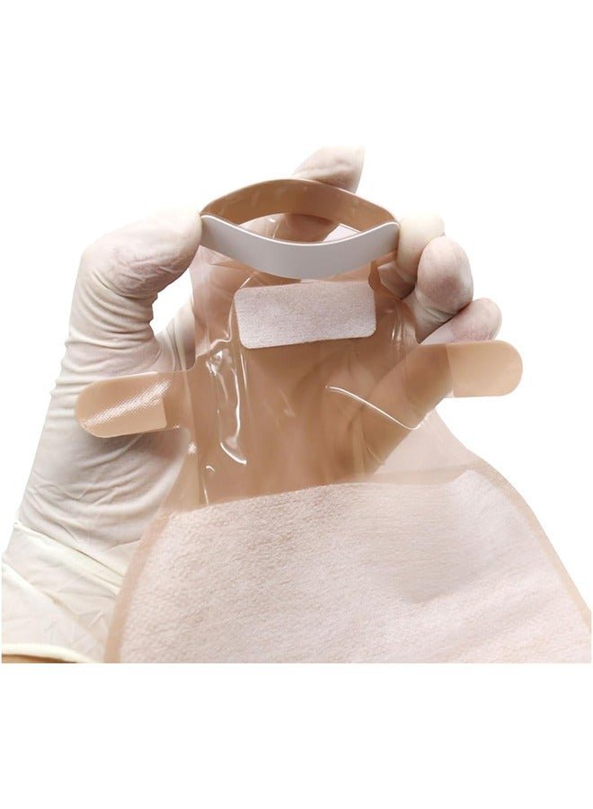 Generic Ostomy Supplies Colostomy Bags One Piece Ostomy Bag Ostomy Drainable Pouch for Ileostomy Stoma Care Cut to Fit 10 PCS  - Image 4