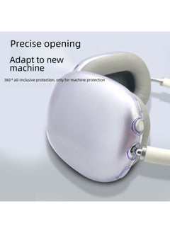 Generic Applicable To Apple Air Pods Max Bluetooth Wireless Headset Transparent Soft Shell Headset Transparent Protective Cover-Color:Ear Beam Inner Ear Cup Gray-Model:Air Pods Max Naked  - Image 3