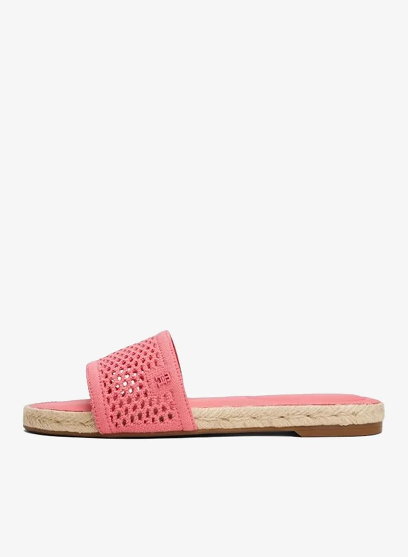 TOMMY HILFIGER Knit Mesh Flat Sandal Espadrille Sandals