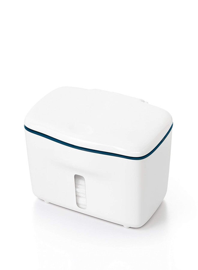 OXO Tot Perfect Pull Baby Wipes Dispenser, Navy - Set of 2 Diaper Wipe Holders - Image 3