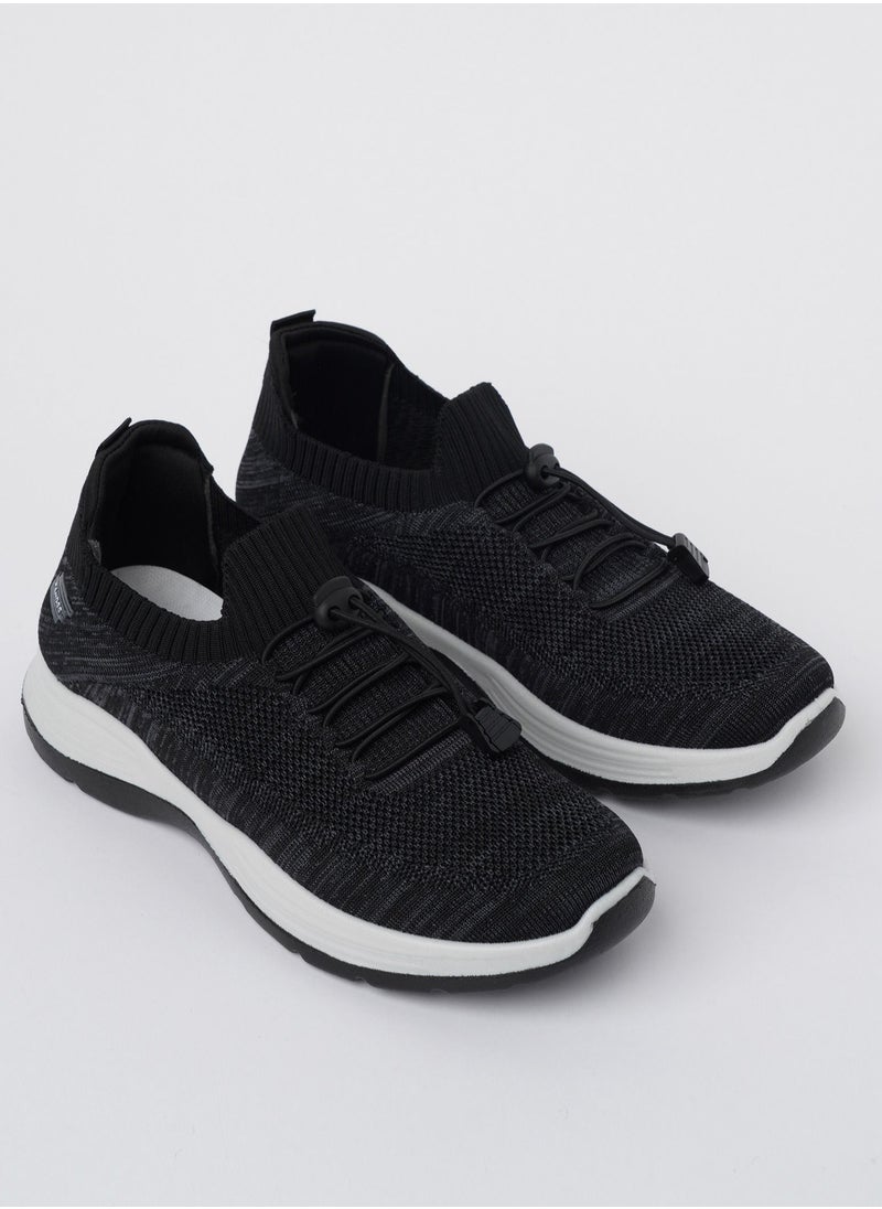 Cobblerz - Cobblerz Men's Lace-up Low Top Sneakers BLACK - Image 1