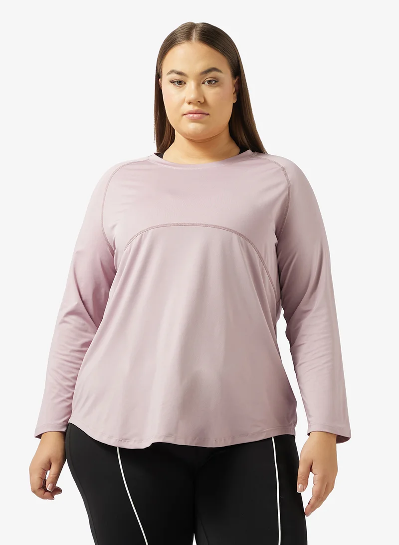 FRWD FRWD Plus Soft Touch Seam Detail T-shirt