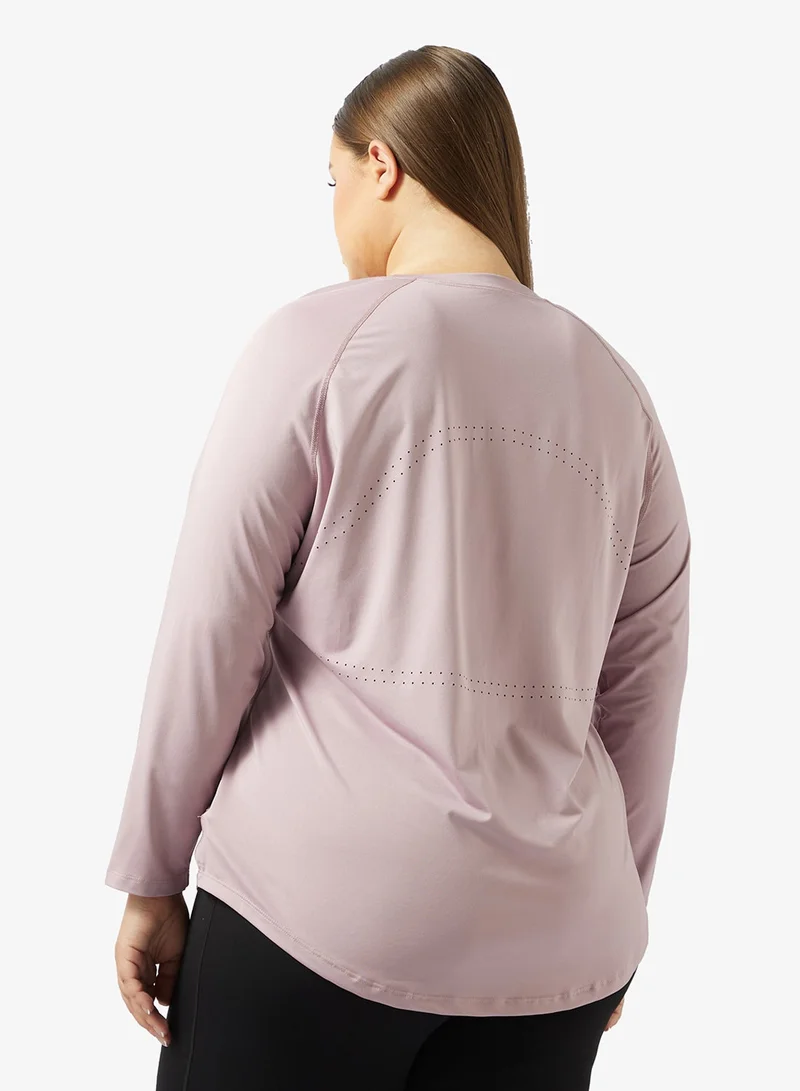 FRWD FRWD Plus Soft Touch Seam Detail T-shirt