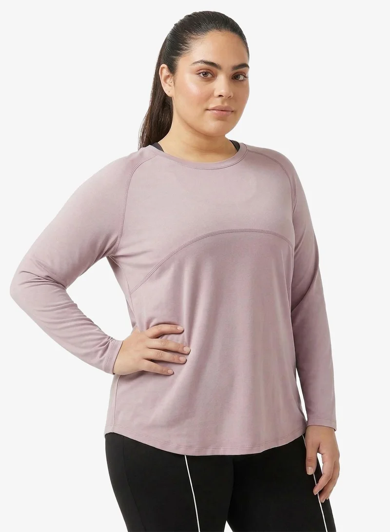FRWD FRWD Plus Soft Touch Seam Detail T-shirt