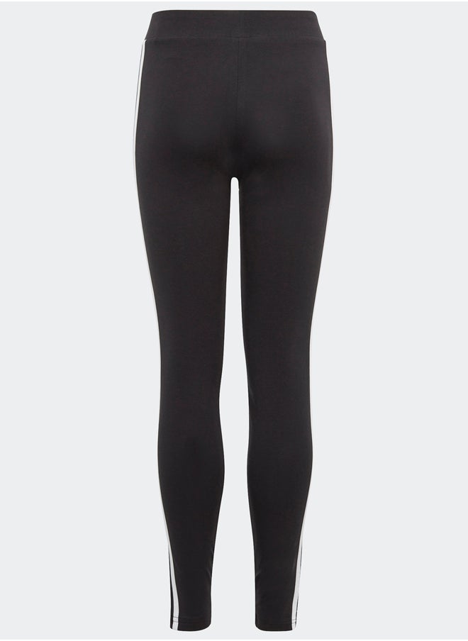 Adidas Essentials 3-Stripes Cotton Leggings  - Image 3